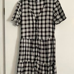 H&M Checkered Dress